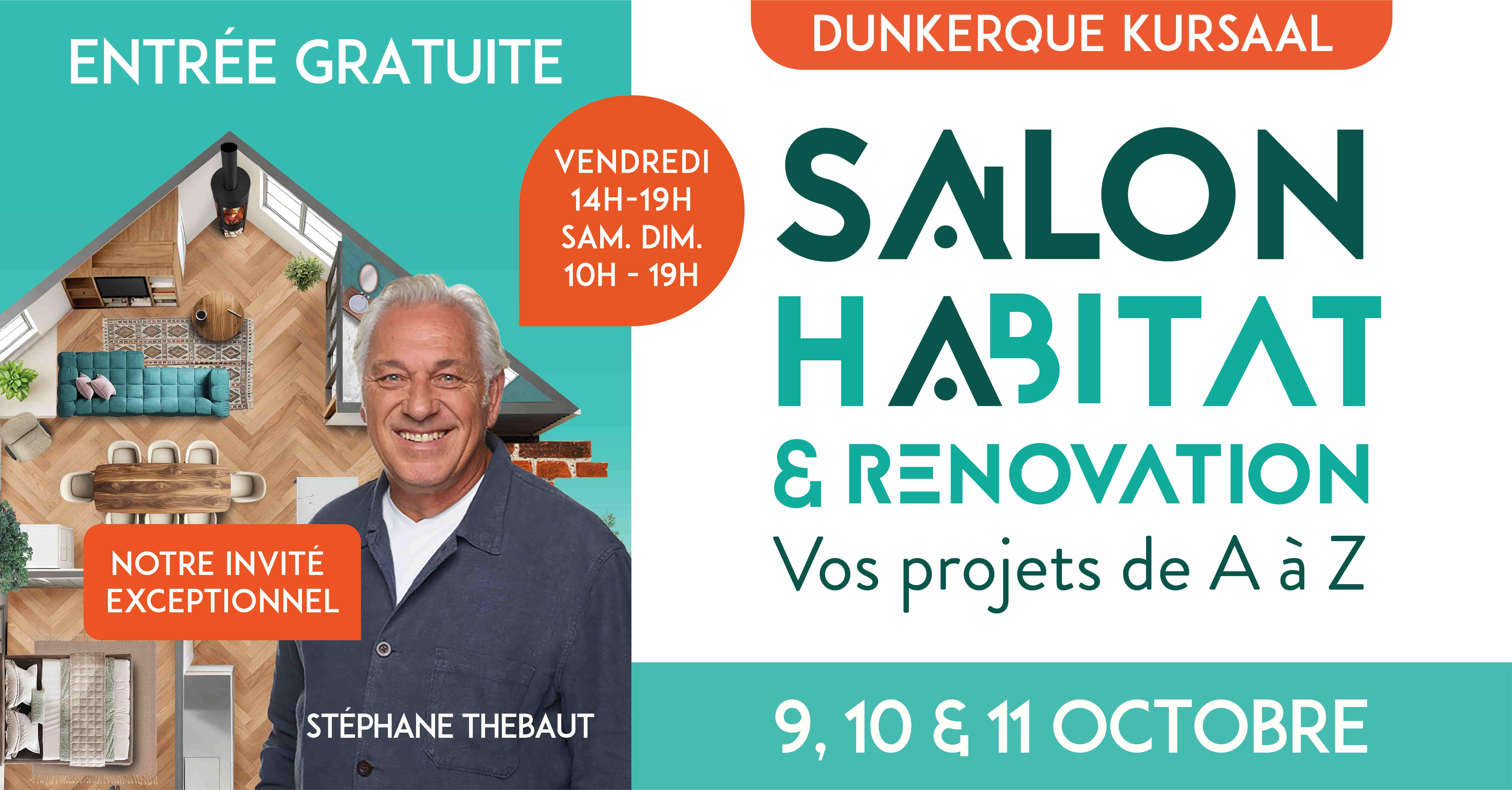 Salon habitat et rénovation 2026, dunkerque.